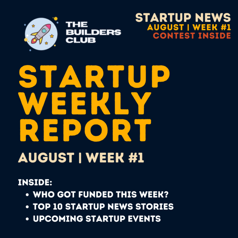 Indian Startup Weekly Report August 2024 Week #1