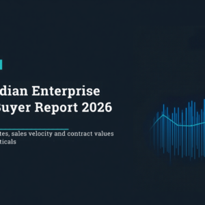 The Indian Enterprise SaaS Buyer Report 2026: conversion rates, sales velocity and contract values across top verticals