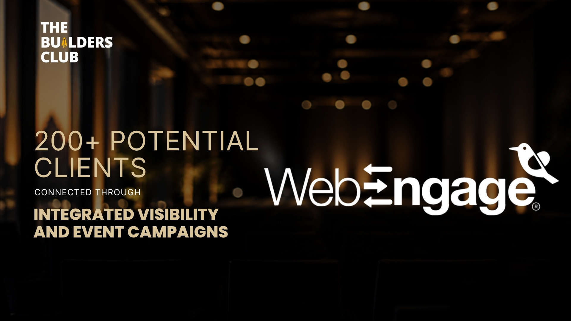 WebEngage success story - The Builders Club